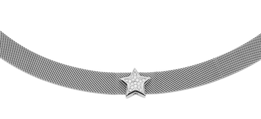 Liu Jo Ocelový náhrdelník Choker s hvězdičkou Symbols LJ1869 Liu Jo Ocelový náhrdelník Choker s hvězdičkou Symbols LJ1869 - Náhrdelníky