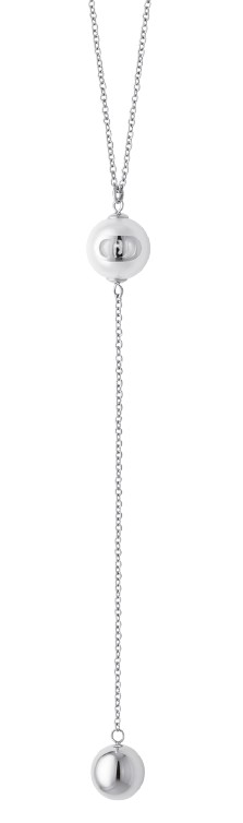 Liu Jo Ocelový náhrdelník se syntetickou perlou LJ3008 - Náhrdelníky Perlové náhrdelníky