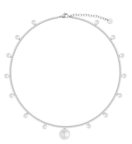 Liu Jo Půvabný náhrdelník se syntetickými perlami LJ3018