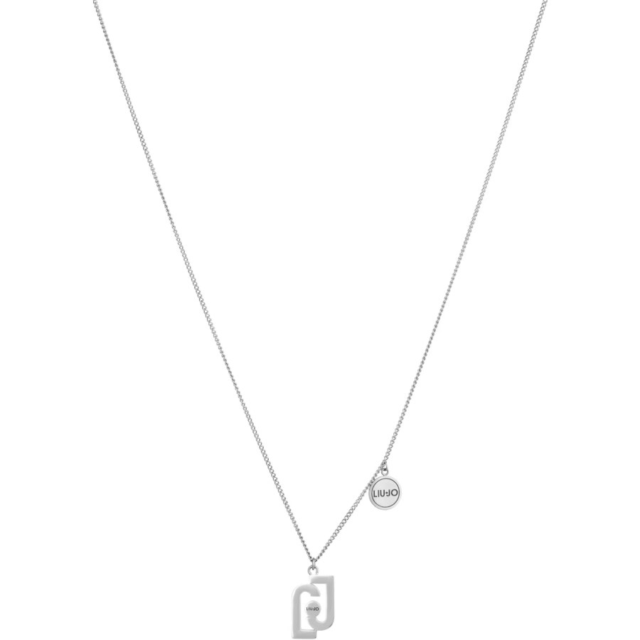Liu Jo Stylový ocelový náhrdelník s přívěskem Identity LJ1981 - Náhrdelníky