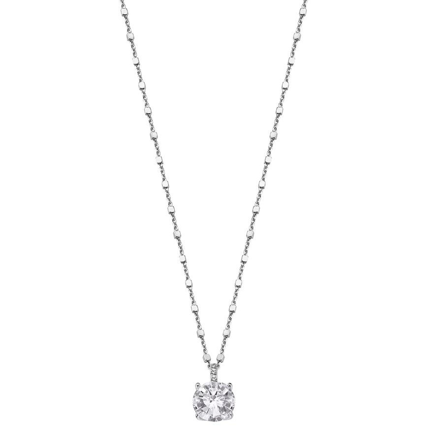 Lotus Silver Elegantní stříbrný náhrdelník s krystaly Swarovski LP2005-1/1 (řetízek, přívěsek) Lotus Silver Elegantní stříbrný náhrdelník s krystaly Swarovski LP2005-1/1 (řetízek, přívěsek) - Náhrdelníky