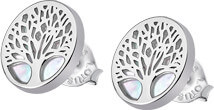 Lotus Silver Krásné stříbrné náušnice pro ženy Strom života LP1678-4/1 - Náušnice Pecky