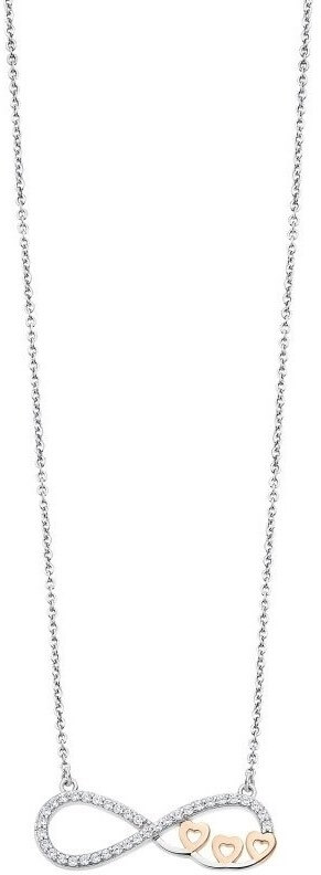 Lotus Silver Módní stříbrný náhrdelník nekonečno LP3313-1/1 - Náhrdelníky
