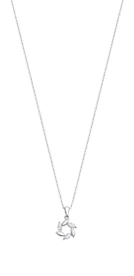 Lotus Silver Nadčasový stříbrný náhrdelník se zirkony LP3188-1/1 (řetízek, přívěsek) - Náhrdelníky