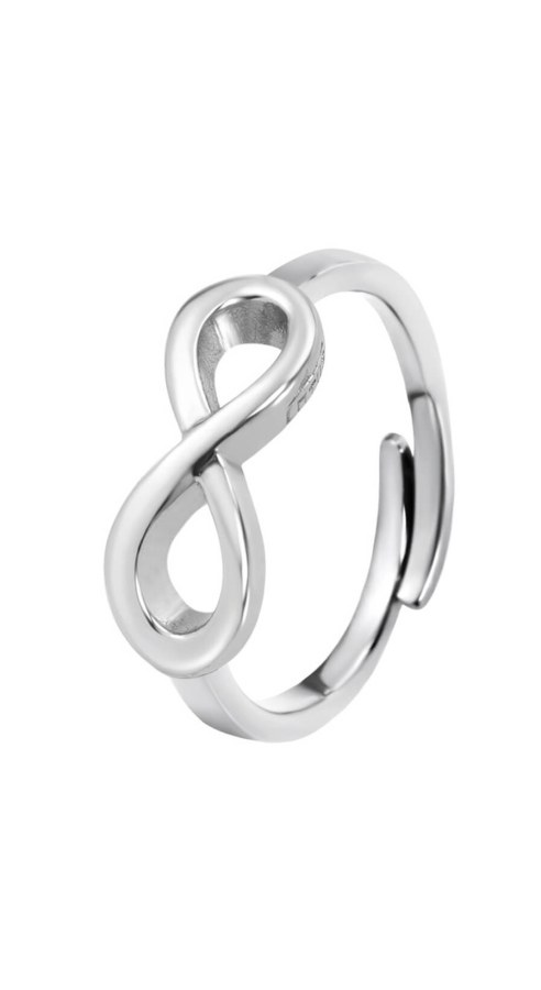 Lotus Silver Otevřený stříbrný prsten Nekonečno LP1224-3/2 - Prsteny Otevřené prsteny