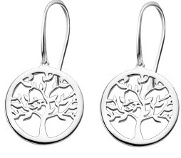 Lotus Silver Stříbrné náušnice pro ženy Strom života LP1641-4/1 - Náušnice Visací náušnice