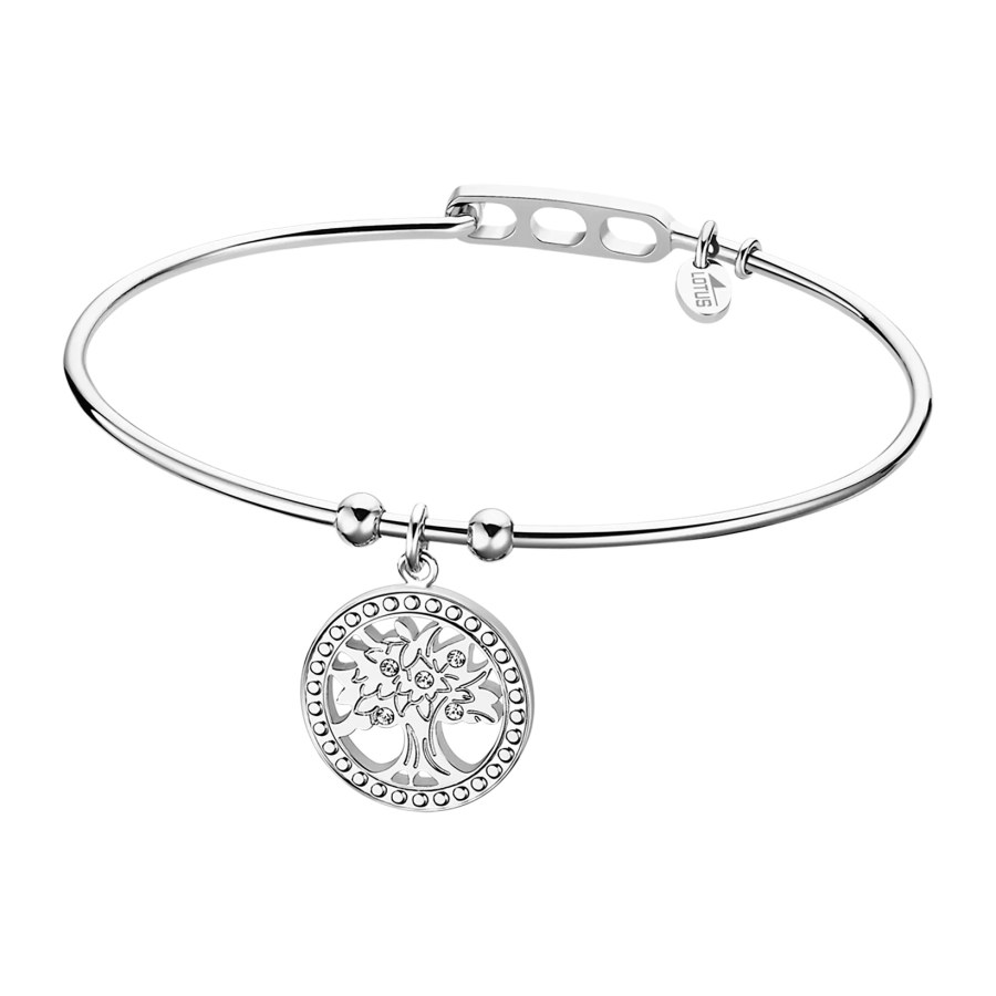 Lotus Style Pevný ocelový náramek Strom života LS2015-2/3 Lotus Style Pevný ocelový náramek Strom života LS2015-2/3 - Náramky Náramky se symboly