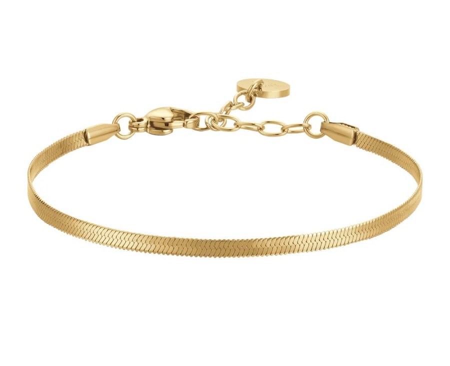 Luca Barra Elegantní pozlacený nákotník pro ženy Hádek CV171 - Náramky Náramky na nohu