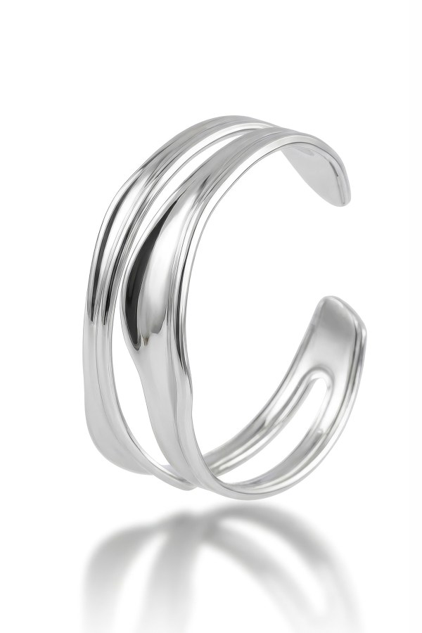 Marc Malone Elegantní ocelový pevný náramek Talina MCB260613S