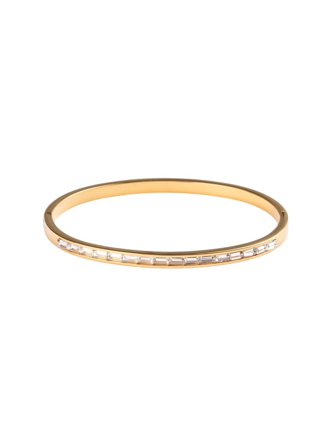 Marc Malone Luxusní pevný náramek s krystaly MCB250230G