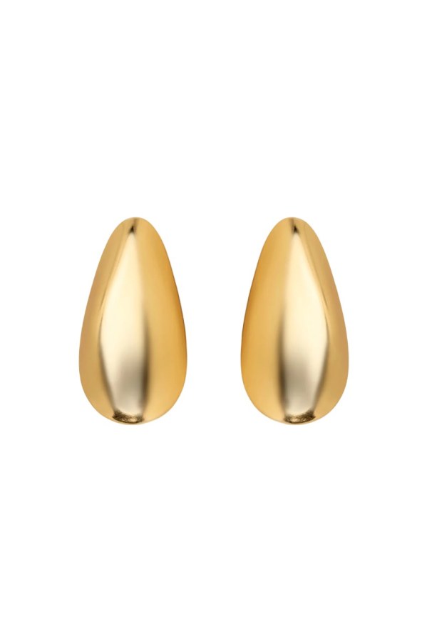 Marc Malone Pozlacené náušnice Rhea Gold Earrings MCE250215G - Náušnice Visací náušnice