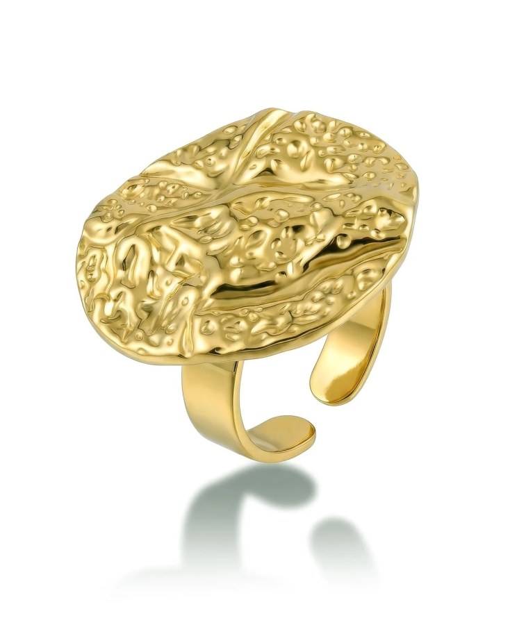 Marc Malone Nepřehlédnutelný otevřený prsten Rosita MCR260642G - Prsteny Otevřené prsteny