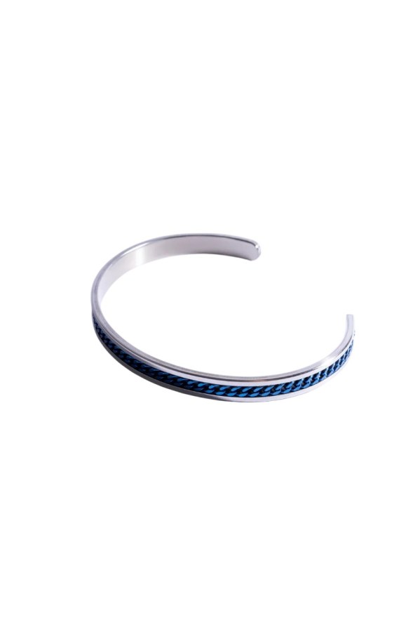 Marc Malone Pánský otevřený náramek z&nbsp;oceli Dante Link MCGB6122 - Náramky Pevné náramky