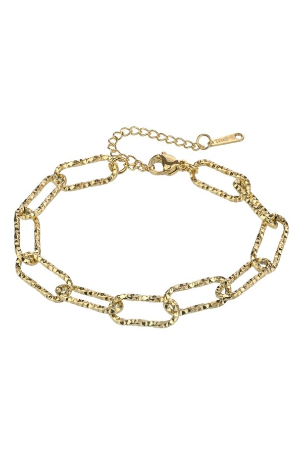 Marc Malone Pozlacený náramek z oceli Sarai Gold Bracelet MCB24014G Marc Malone Pozlacený náramek z oceli Sarai Gold Bracelet MCB24014G - Náramky Řetízkové náramky