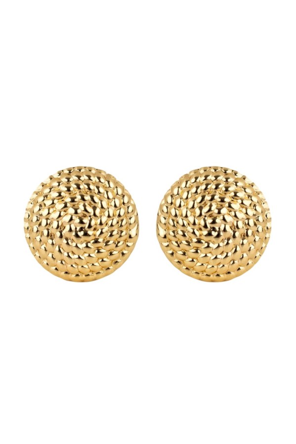 Marc Malone Výrazné pozlacené náušnice Camellia Gold Earrings MCE250210G Marc Malone Výrazné pozlacené náušnice Camellia Gold Earrings MCE250210G - Náušnice Visací náušnice