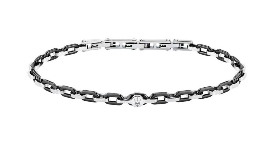 Maserati Moderní pánský náramek Ceramic JM226ATZ77