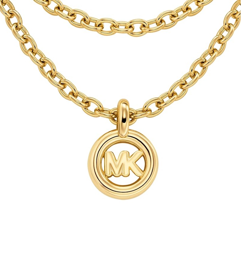 Michael Kors Dlouhý pozlacený řetízek Kors MK MKJ8500710 - Náhrdelníky