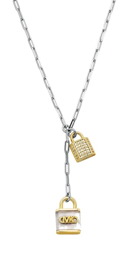 Michael Kors Fashion bicolor náhrdelník pro ženy Premium MKC1741TL931 Michael Kors Fashion bicolor náhrdelník pro ženy Premium MKC1741TL931 - Náhrdelníky