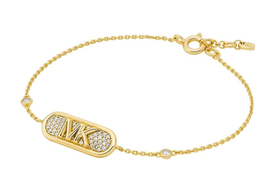 Michael Kors Krásný pozlacený náramek Kors MK MKC1730CZ710 Michael Kors Krásný pozlacený náramek Kors MK MKC1730CZ710 - Náramky Řetízkové náramky