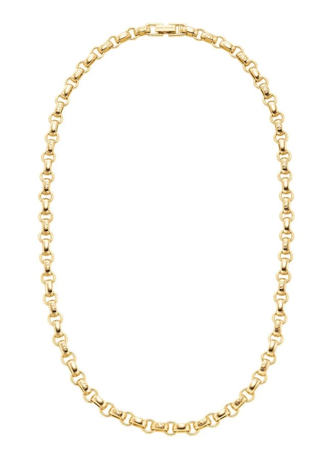 Michael Kors Luxusní pozlacený náhrdelník Premium MKJ8595710