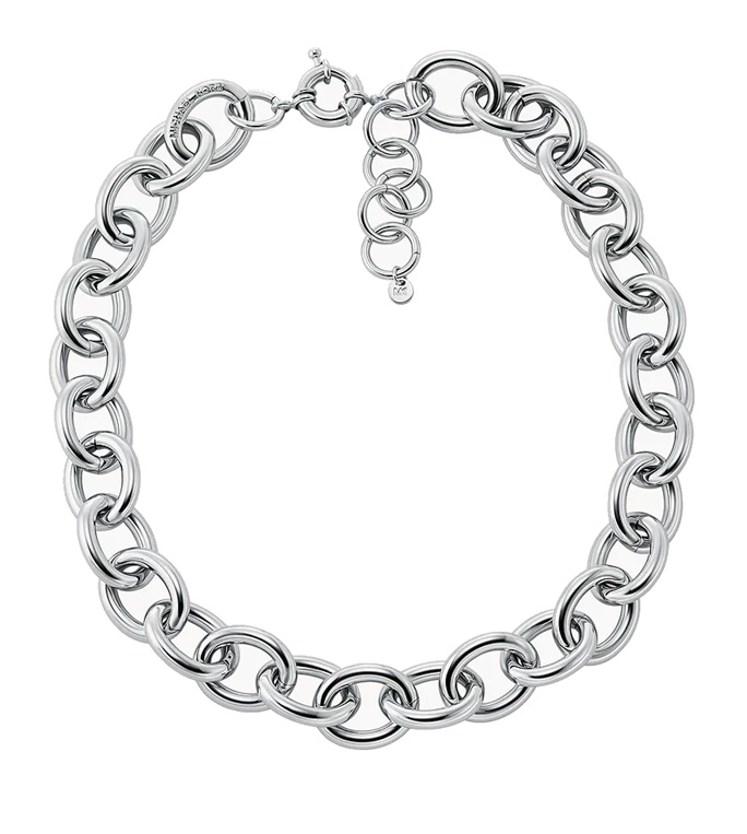 Michael Kors Masivní náhrdelník z mosazi Metallic Muse MKJ841800040 Michael Kors Masivní náhrdelník z mosazi Metallic Muse MKJ841800040 - Náhrdelníky