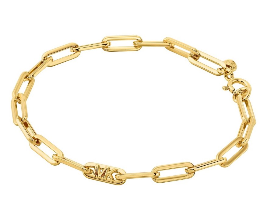 Michael Kors Módní pozlacený náramek Premium MKC174400710 Michael Kors Módní pozlacený náramek Premium MKC174400710 - Náramky Řetízkové náramky