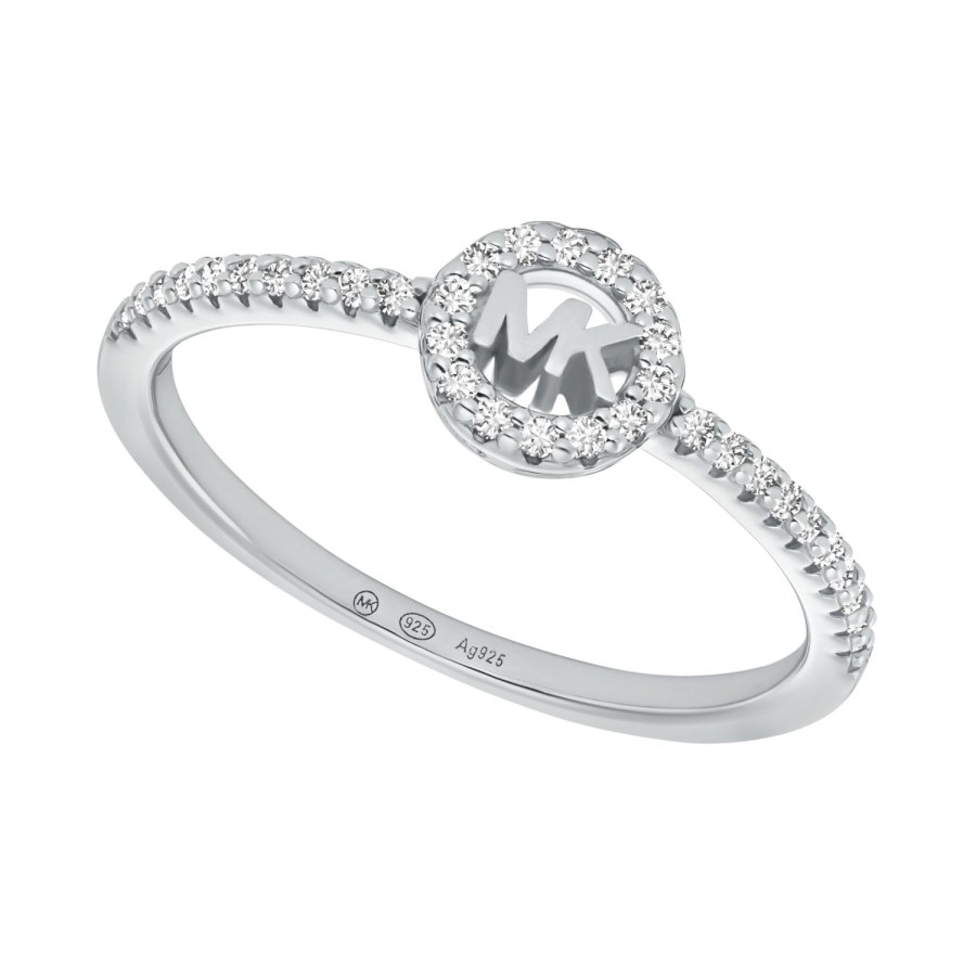 Michael Kors Stříbrný prsten se zirkony Premium MKC1829040 52 mm - Prsteny Prsteny s&nbsp;kamínkem