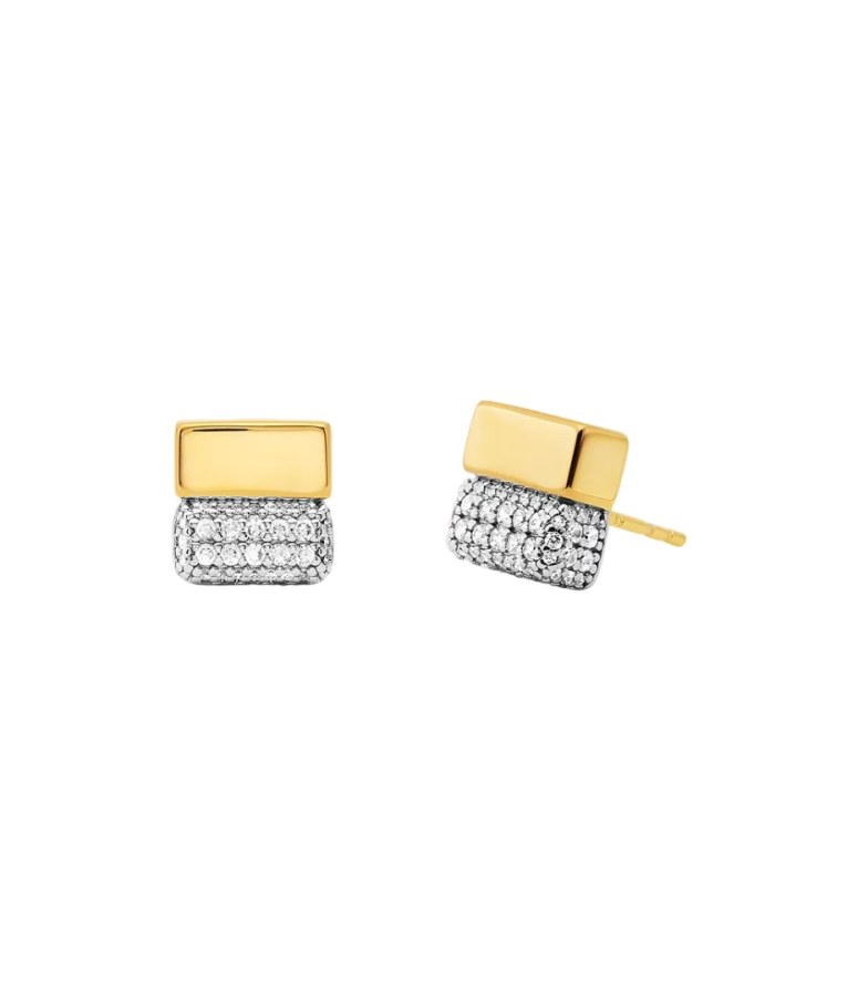 Michael Kors Originální bicolor náušnice se zirkony Brilliance MKC1754CZ931 Michael Kors Originální bicolor náušnice se zirkony Brilliance MKC1754CZ931 - Náušnice Pecky