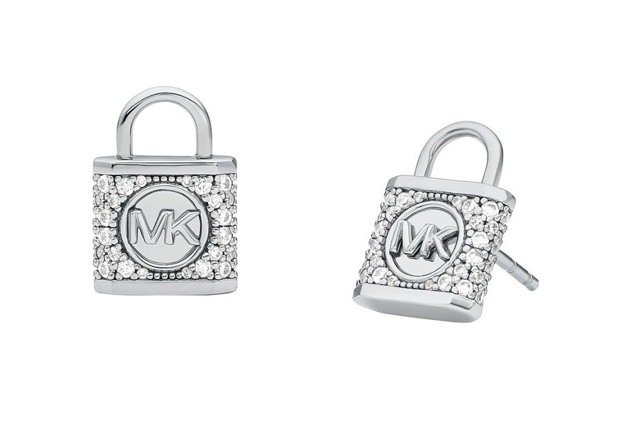 Michael Kors Originální stříbrné náušnice se zirkony Premium MKC1628AN040 Michael Kors Originální stříbrné náušnice se zirkony Premium MKC1628AN040 - Náušnice Pecky