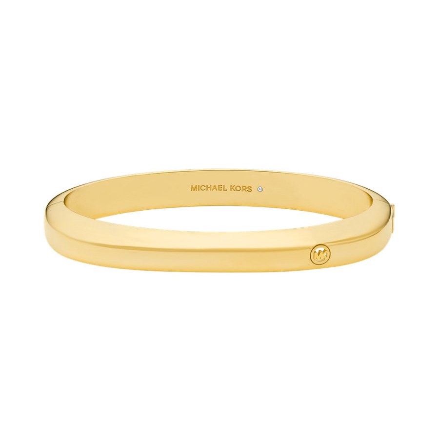 Michael Kors Pevný pozlacený náramek Premium MKJ8598710 - Náramky Pevné náramky