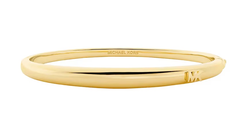 Michael Kors Pevný pozlacený náramek pro ženy Premium MKJ8540710 - Náramky Pevné náramky