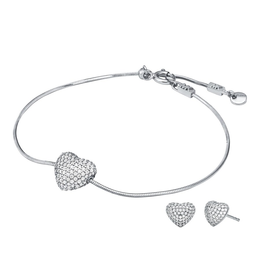 Michael Kors Romantická souprava šperků MKC1833SET (náramek, náušnice)