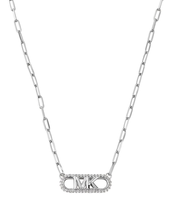 Michael Kors Půvabný stříbrný náhrdelník s kubickými zirkony MKC1655CZ040 Michael Kors Půvabný stříbrný náhrdelník s kubickými zirkony MKC1655CZ040 - Náhrdelníky