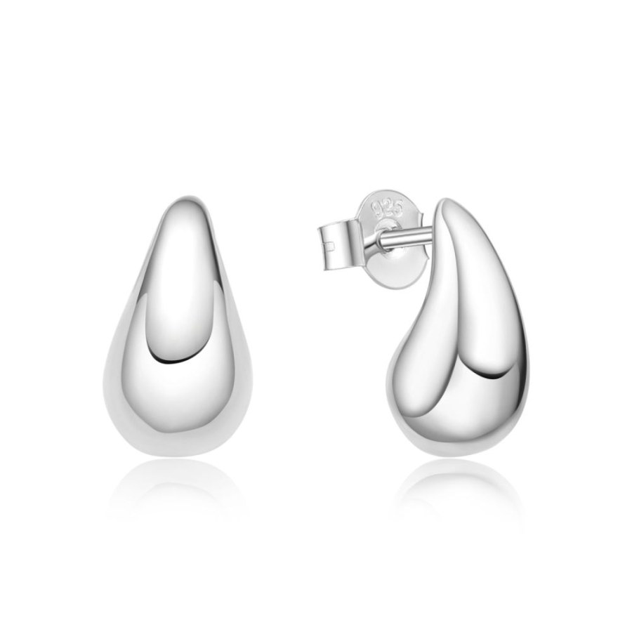 MOISS Moderní stříbrné náušnice Tear Drop E0004910 MOISS Moderní stříbrné náušnice Tear Drop E0004910 - Náušnice Visací náušnice
