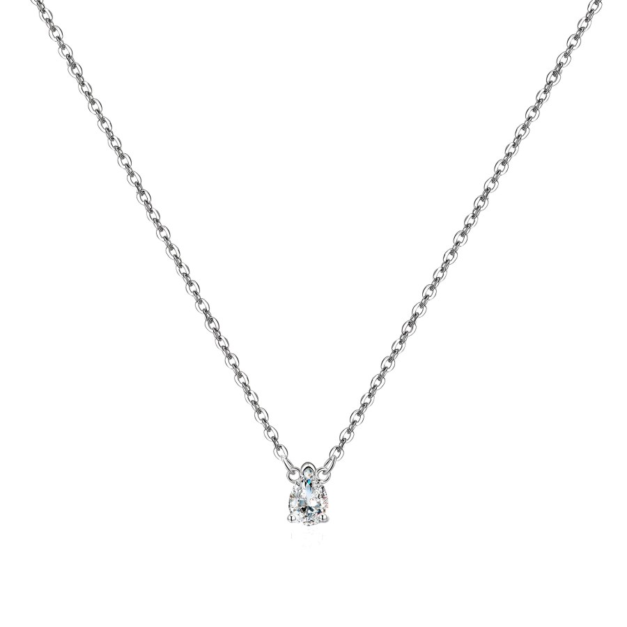 MOISS Moderní stříbrný náhrdelník N0000064 - Náhrdelníky Náhrdelníky s&nbsp;kameny