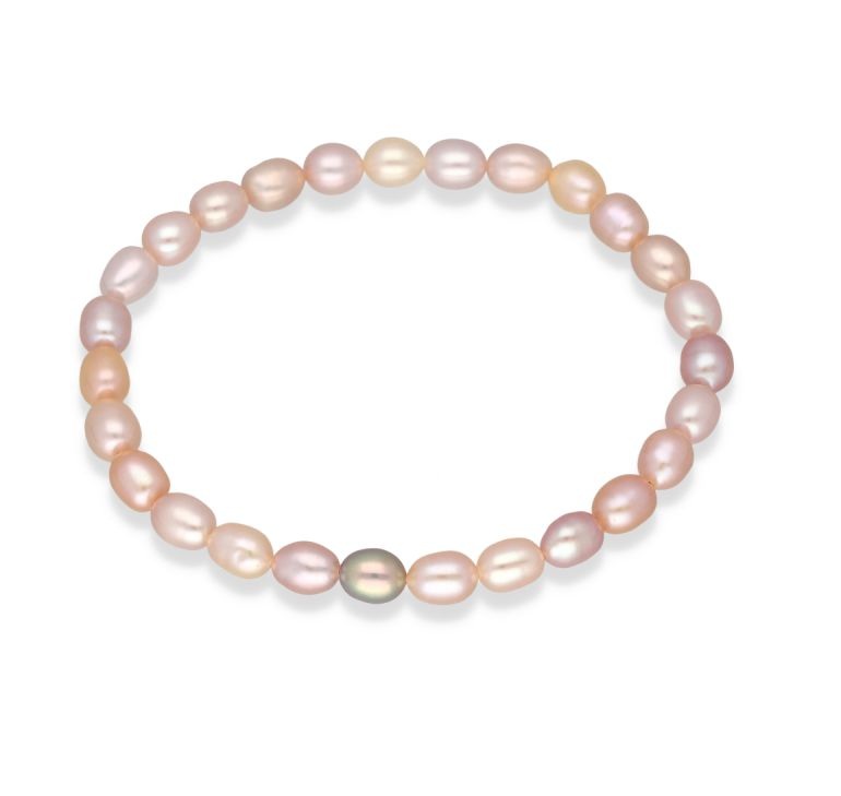 MOISS Půvabný perlový náramek PEARLS BP000089