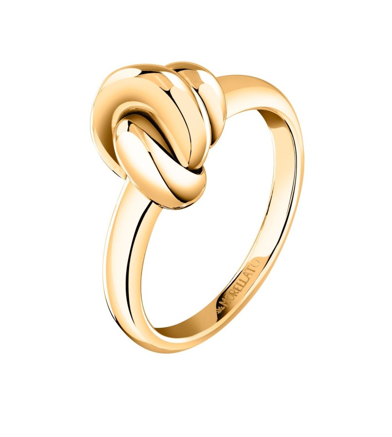 Morellato Dámský pozlacený prsten Uzel Legame SAZO150 56 mm - Prsteny Prsteny bez kamínku