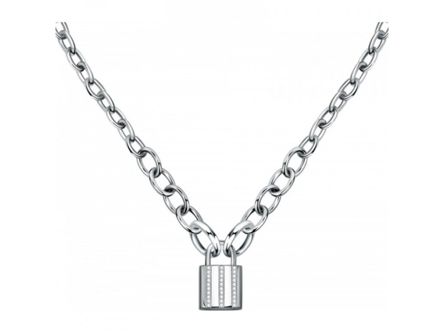 Morellato Luxusní ocelový náhrdelník Abbraccio SAUB01 - Náhrdelníky
