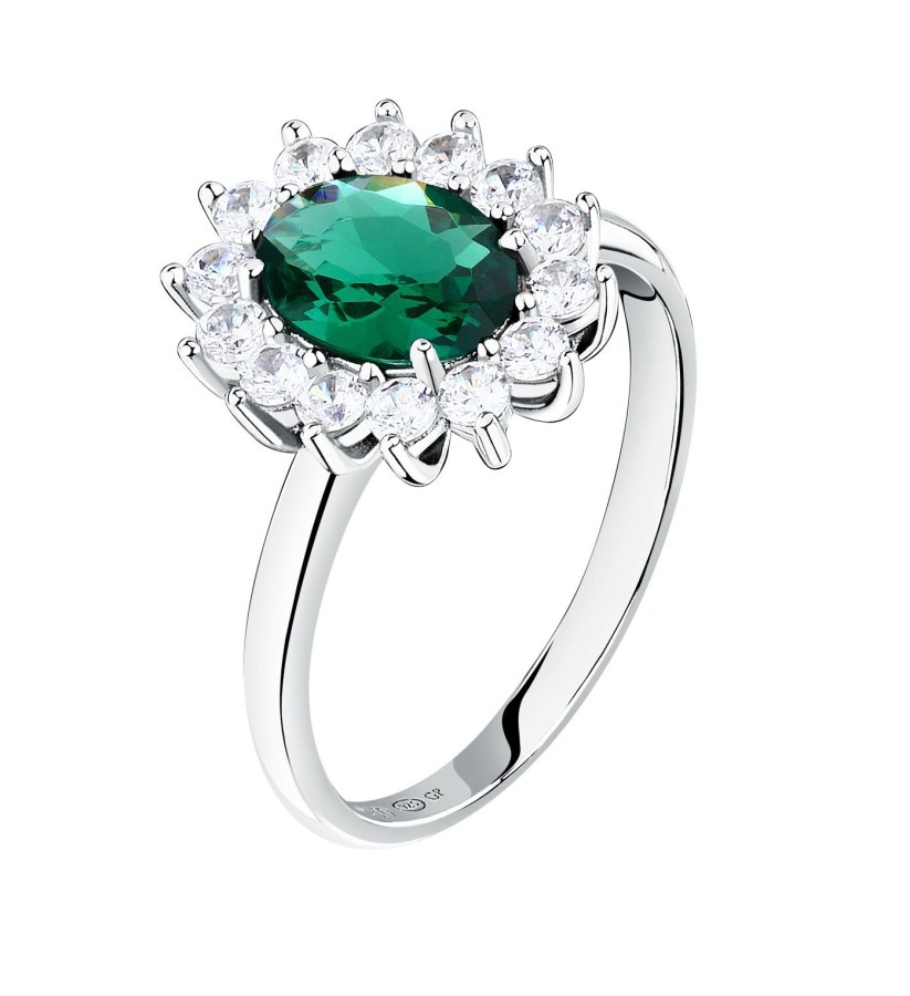 Morellato Luxusní stříbrný prsten s&nbsp;kubickými zirkony Tesori SAIW2840 54 mm - Prsteny Prsteny s&nbsp;kamínkem