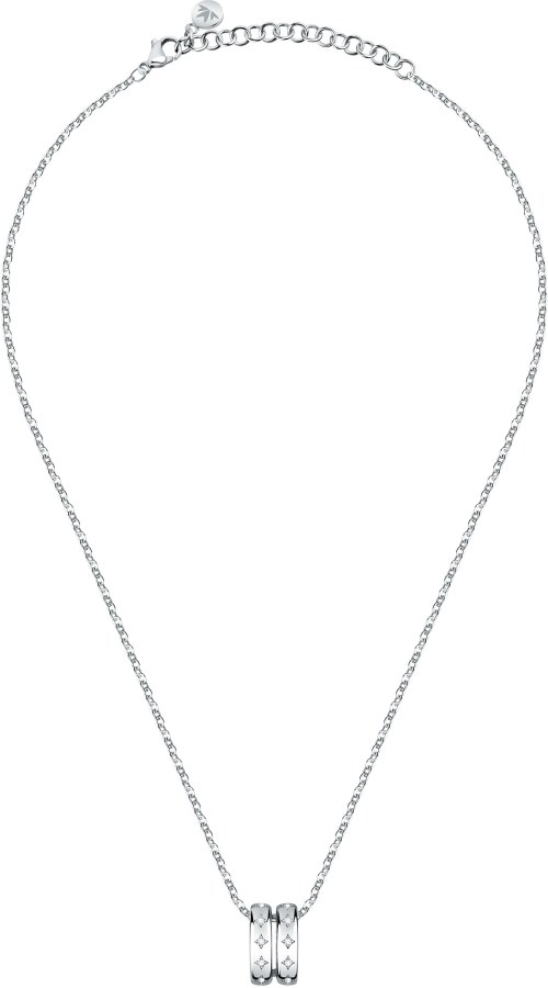 Morellato Moderní ocelový náhrdelník Insieme SAKM89 (řetízek, přívěsek) - Náhrdelníky