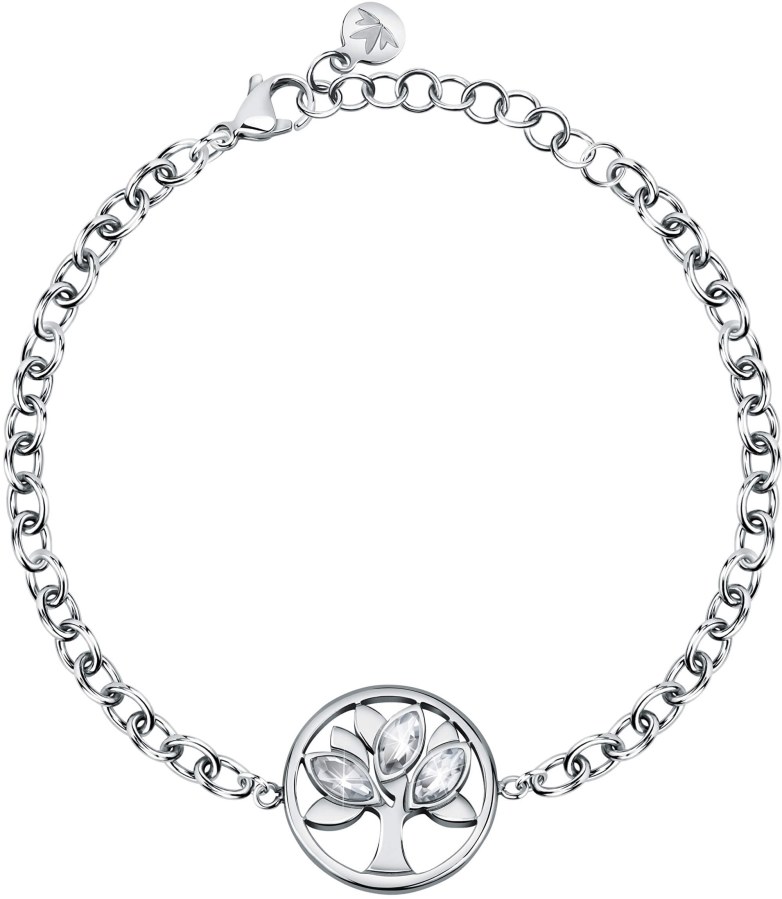 Morellato Nadčasový ocelový náramek s krystaly Strom života Vita SATD20 - Náramky Náramky se symboly