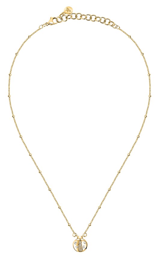 Morellato Nádherný pozlacený náhrdelník pro štěstí Istanti SAVZ03