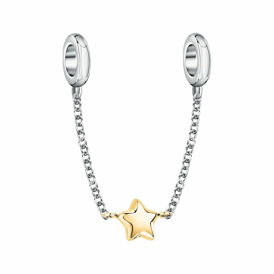 Morellato Ocelový bezpečnostní řetízek s&nbsp;hvězdičkou Drops SCZ1413 - Přívěsky Přívěsky na náramky