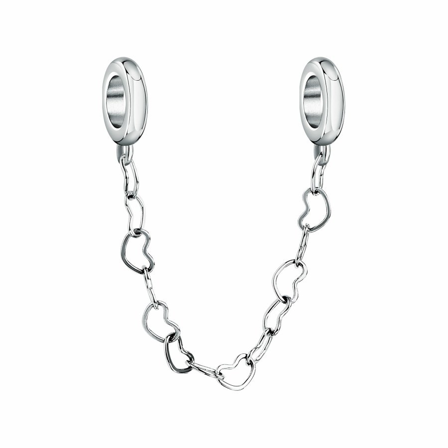 Morellato Ocelový bezpečnostní řetízek se srdíčky Drops SCZ1411 - Přívěsky Přívěsky na náramky