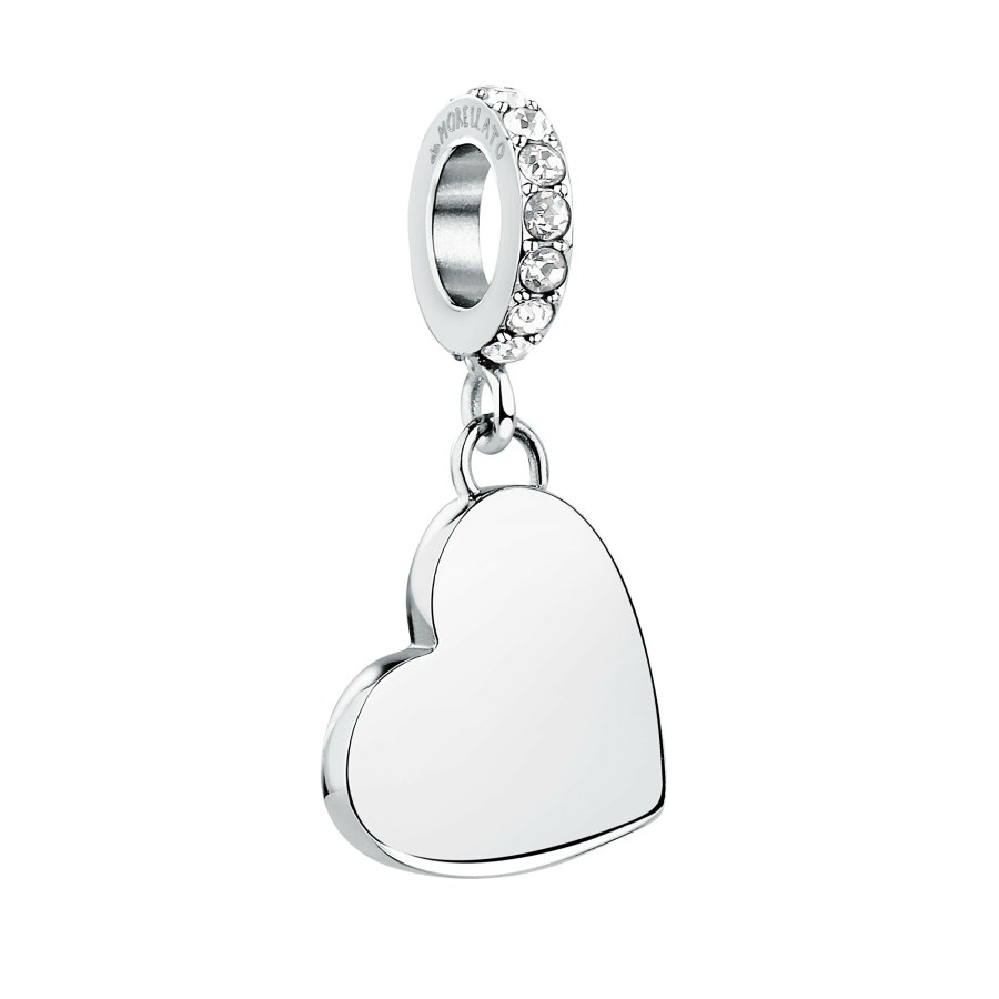 Morellato Ocelový přívěsek Srdce s&nbsp;krystaly SCZ1406 - Přívěsky Přívěsky na náramky