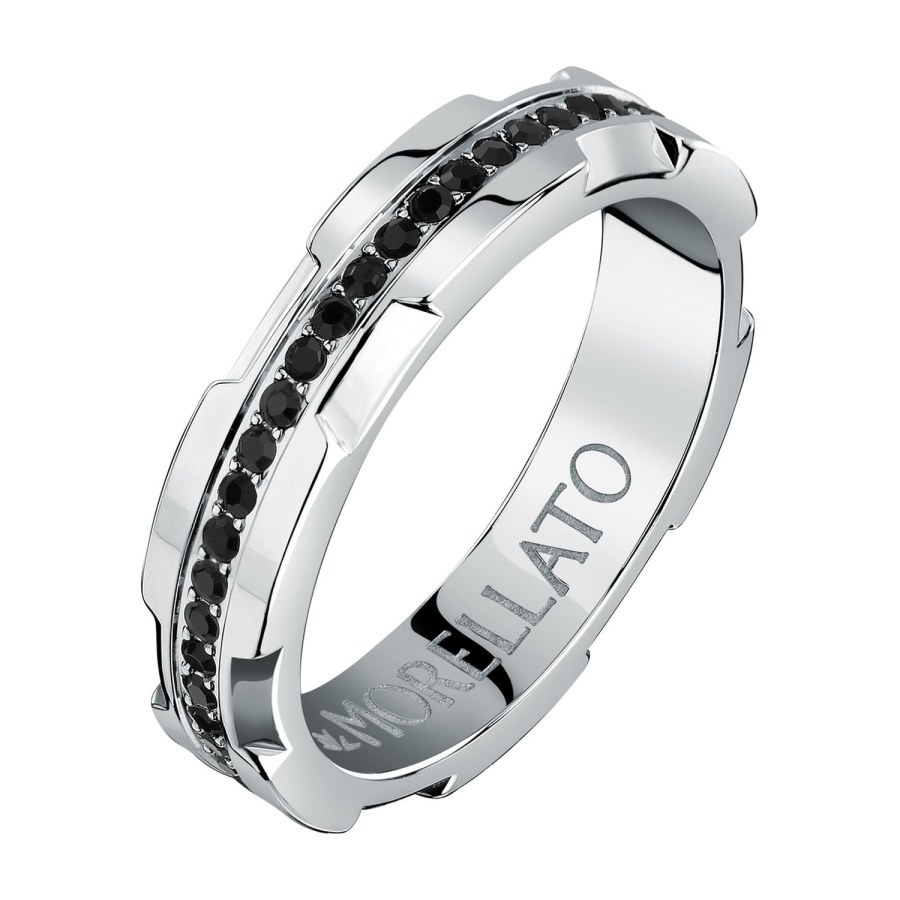 Morellato Ocelový prsten s krystaly Urban SABH36 65 mm - Prsteny Prsteny s kamínkem