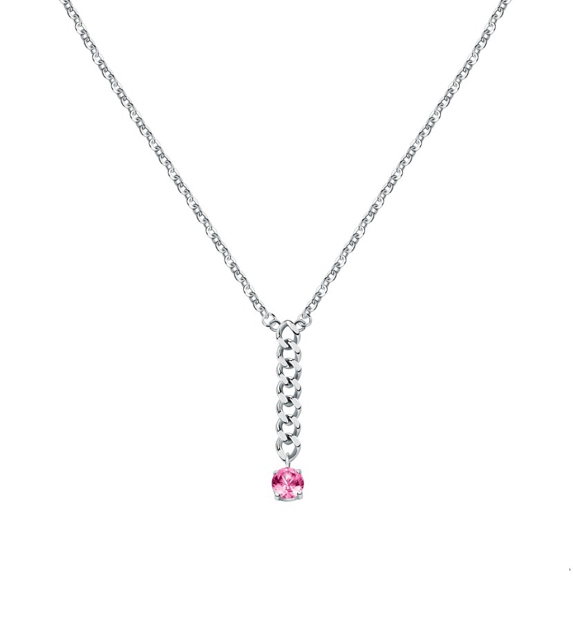Morellato Okouzlující ocelový náhrdelník s krystaly Poetica SAUZ28 - Náhrdelníky