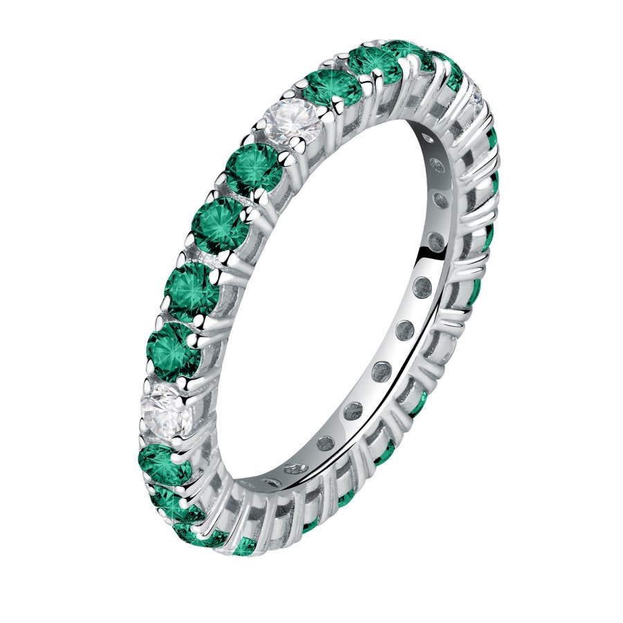 Morellato Okouzlující stříbrný prsten se zirkony Tesori SAIW171 56 mm - Prsteny Prsteny s kamínkem