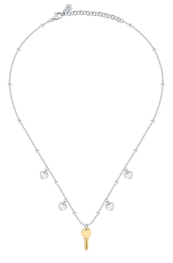 Morellato Originální bicolor náhrdelník s přívěsky Passioni SAUN05 - Náhrdelníky