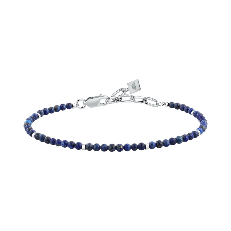 Morellato Pánský minerální náramek z&nbsp;lapis lazuli Terra S1758 - Náramky Korálkové náramky